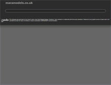 Tablet Screenshot of macsmodels.co.uk